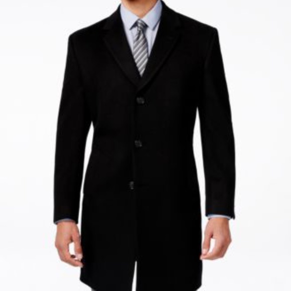 Kenneth Cole Reaction Coat, Walden Wool-Blend - Picture 1 of 1